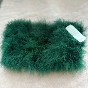 Luxurious Green Fur top